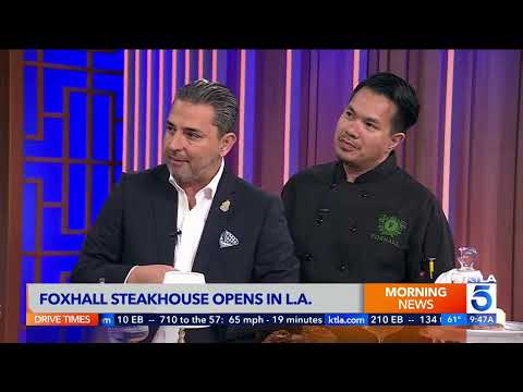 Foxhall Steakhouse Featured on KTLA5