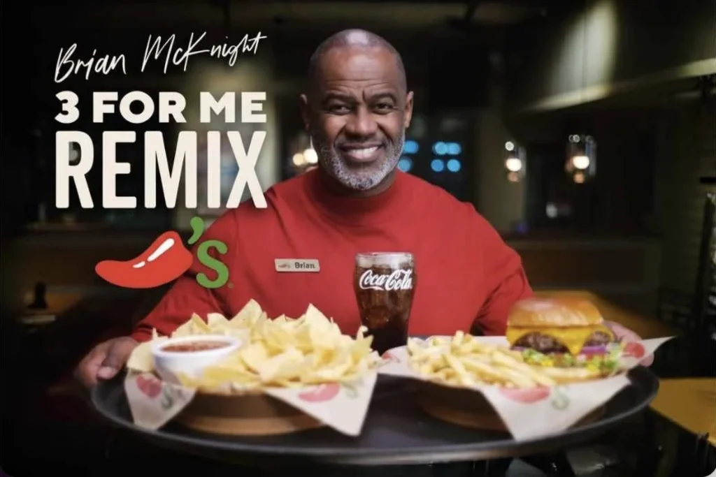 Chili's x Coca-Cola “3 For Me” with Brian McKnight